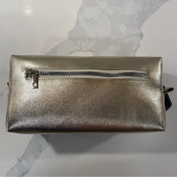 Rae Dunn Gold Cosmetic Bag - Picture 7 of 8